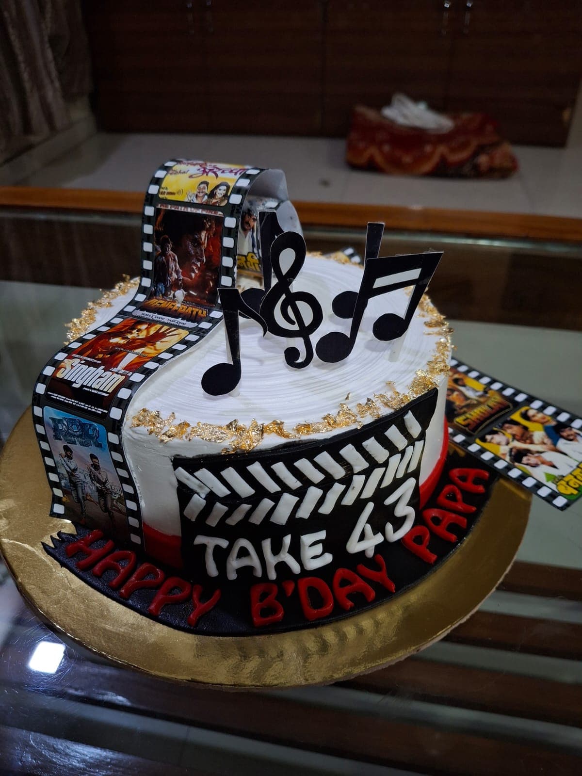 Bollywood Movie Theme Cake