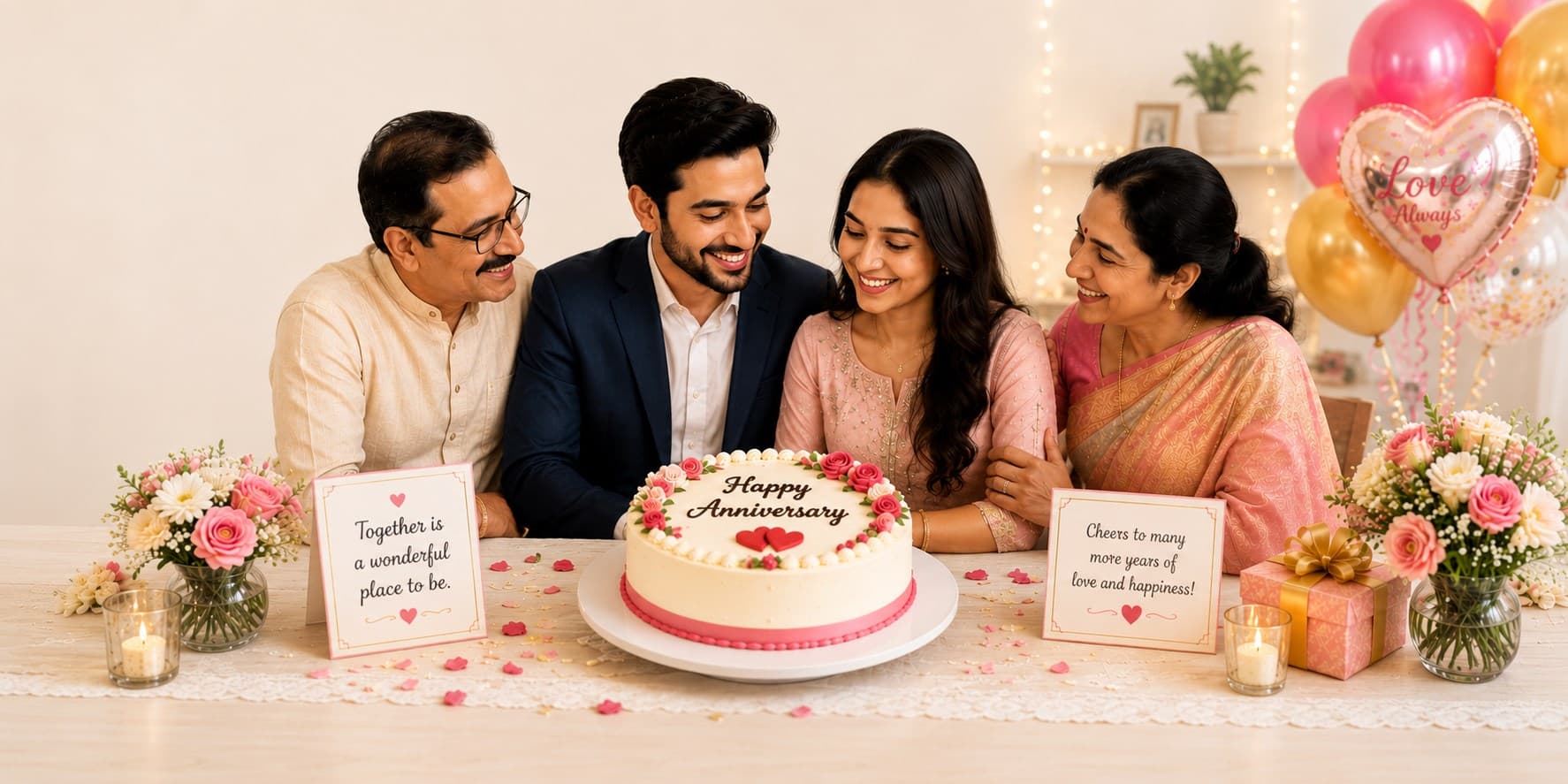 Anniv celebration cake